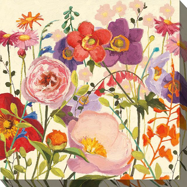 Spring Frolic Outdoor Canvas Wall Art