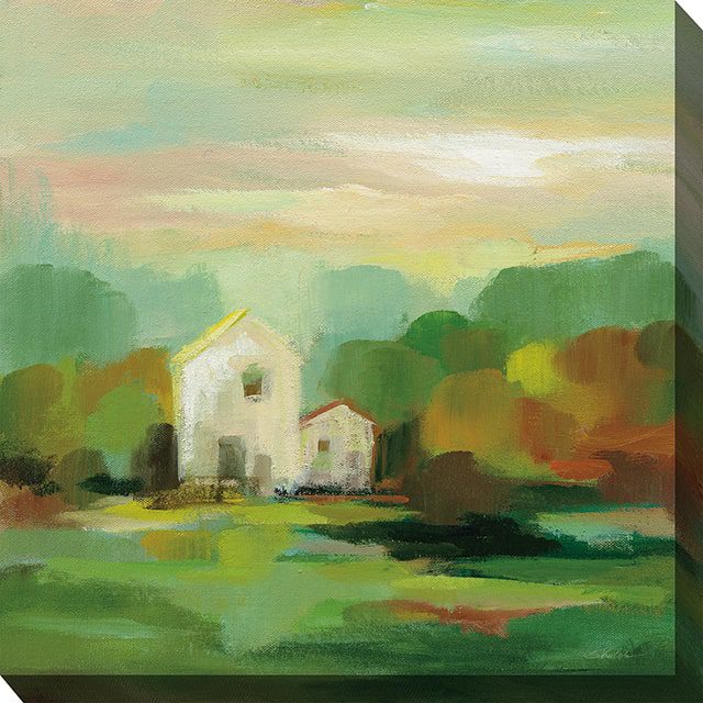 Faraway Farm Outdoor Canvas Wall Art