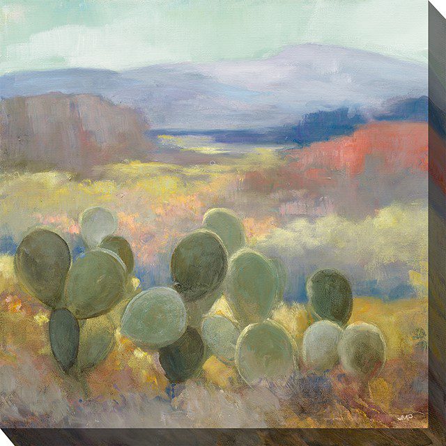 Desert Bluffs Outdoor Canvas Wall Art
