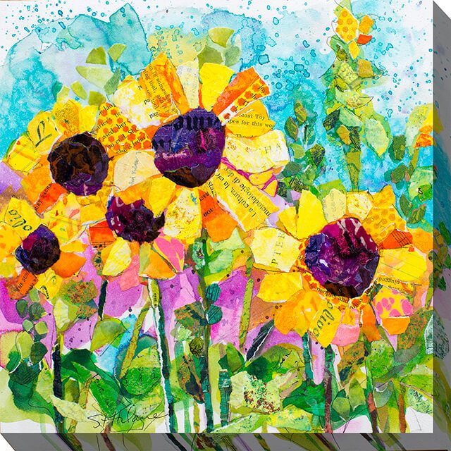 Sunshiny Day No2 Outdoor Canvas Wall Art