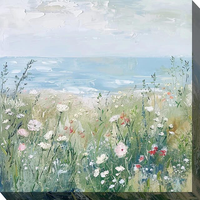 By The Sea Outdoor Canvas Wall Art