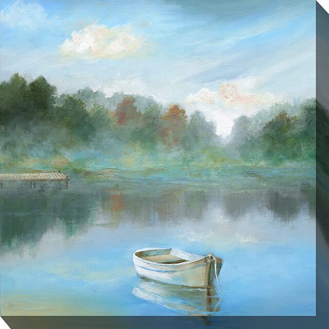 Floating Away Outdoor Canvas Wall Art