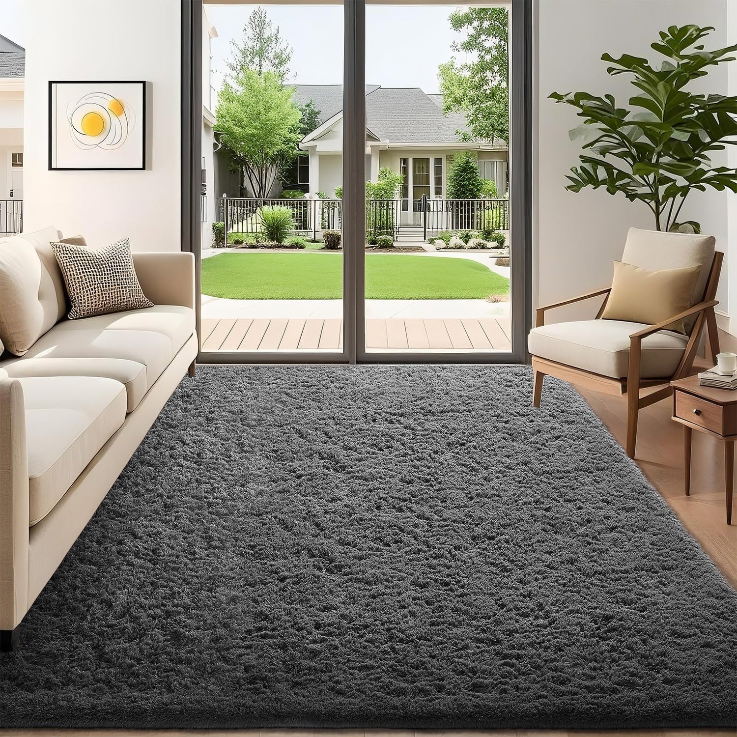 Ophanie Area Rugs for Bedroom Living Room