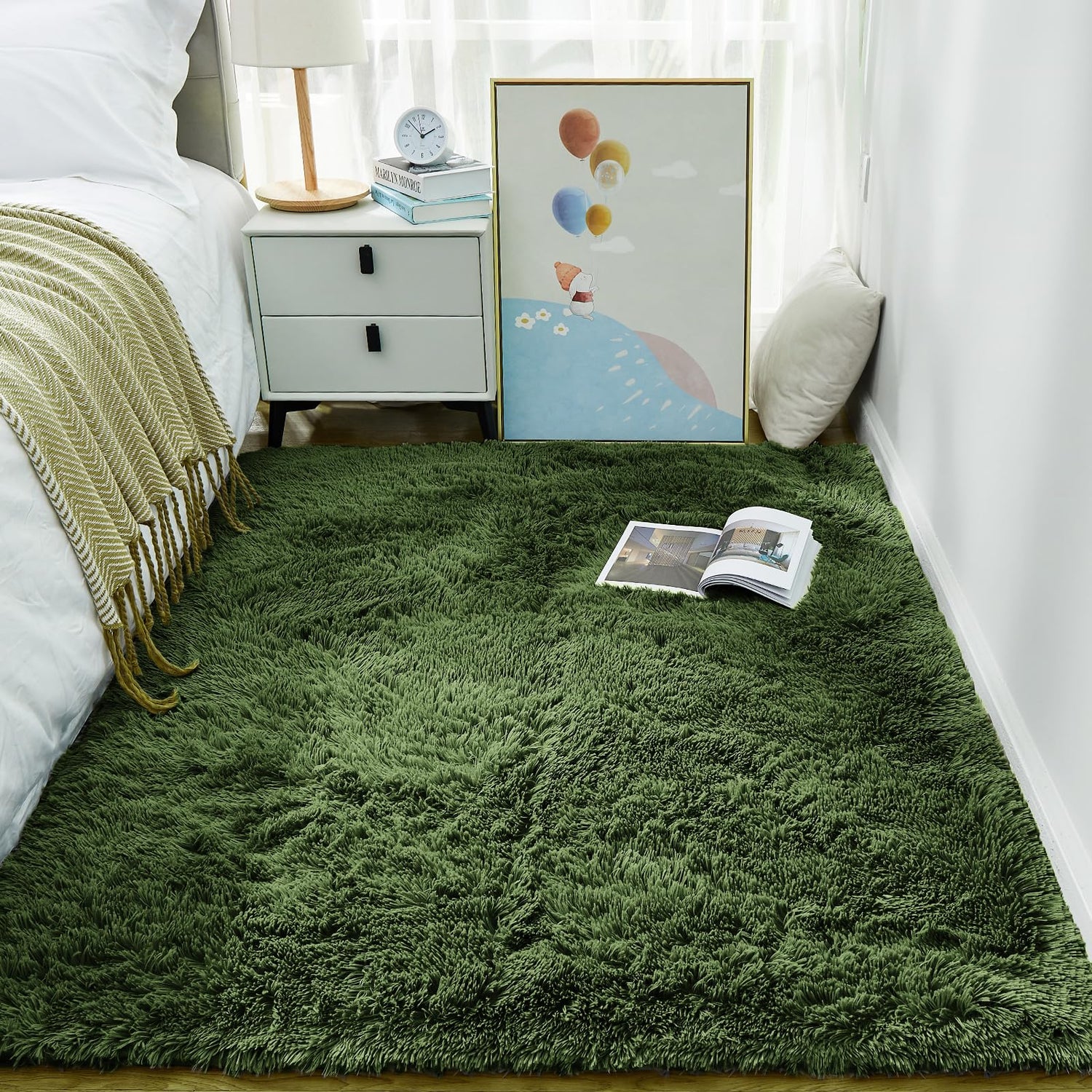Ophanie Area Rugs for Bedroom Living Room