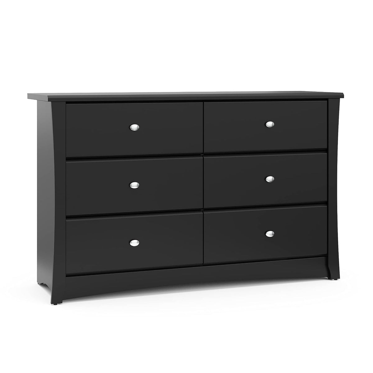 Storkcraft Crescent 6-Drawer Dresser, White