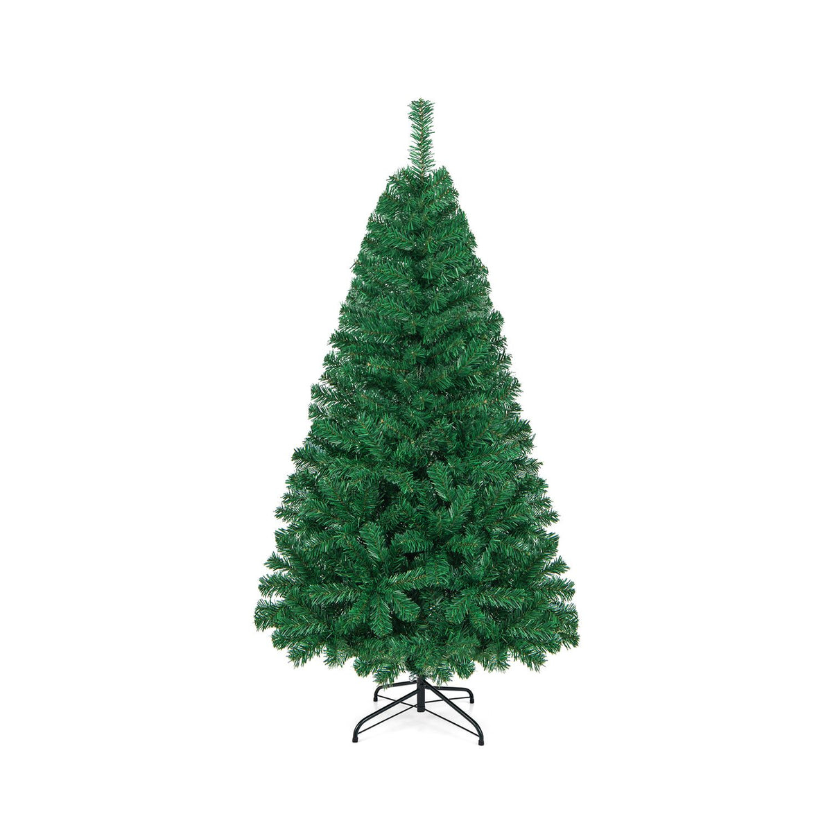 Artificial PVC Christmas Tree with Solid Metal Stand