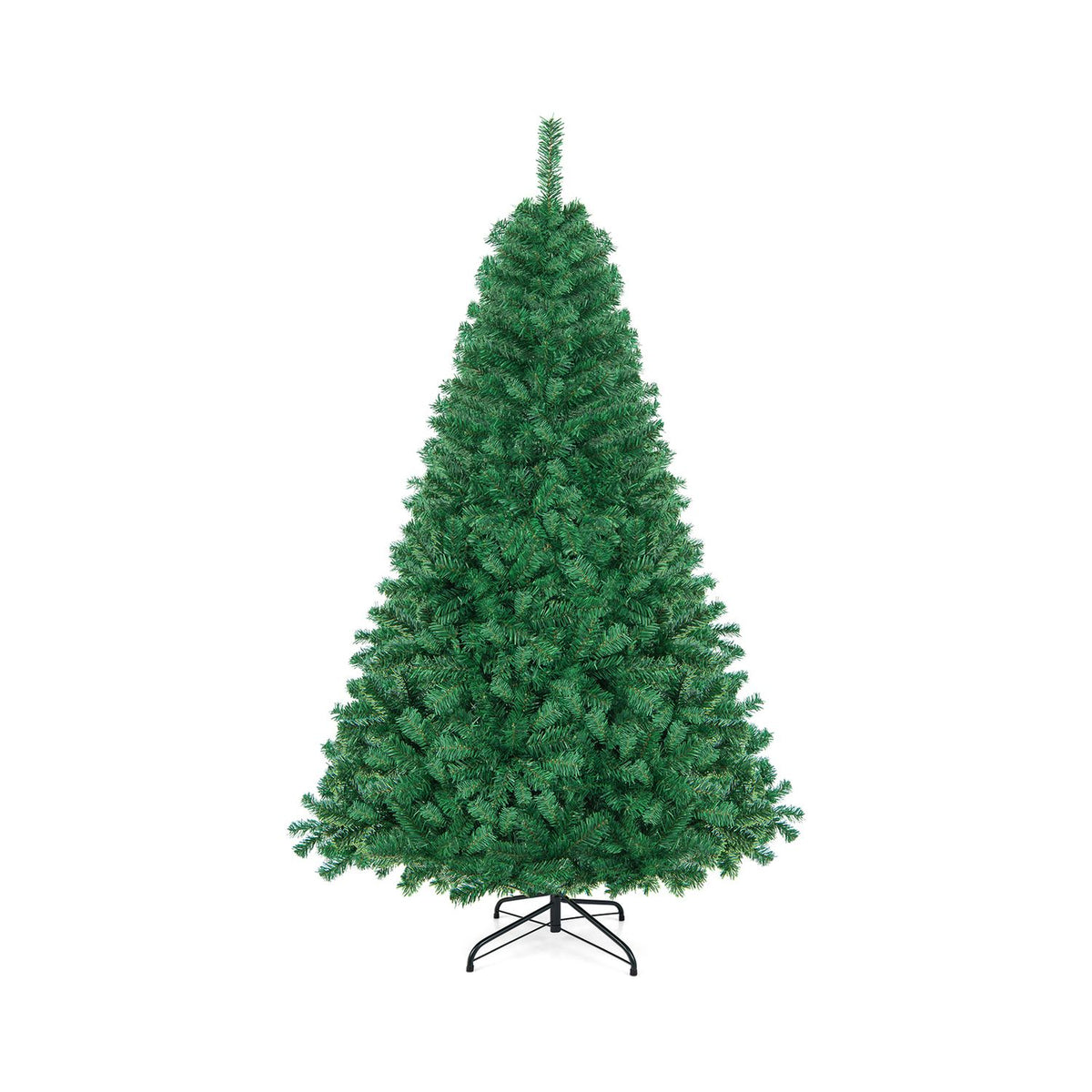 Artificial PVC Christmas Tree with Solid Metal Stand