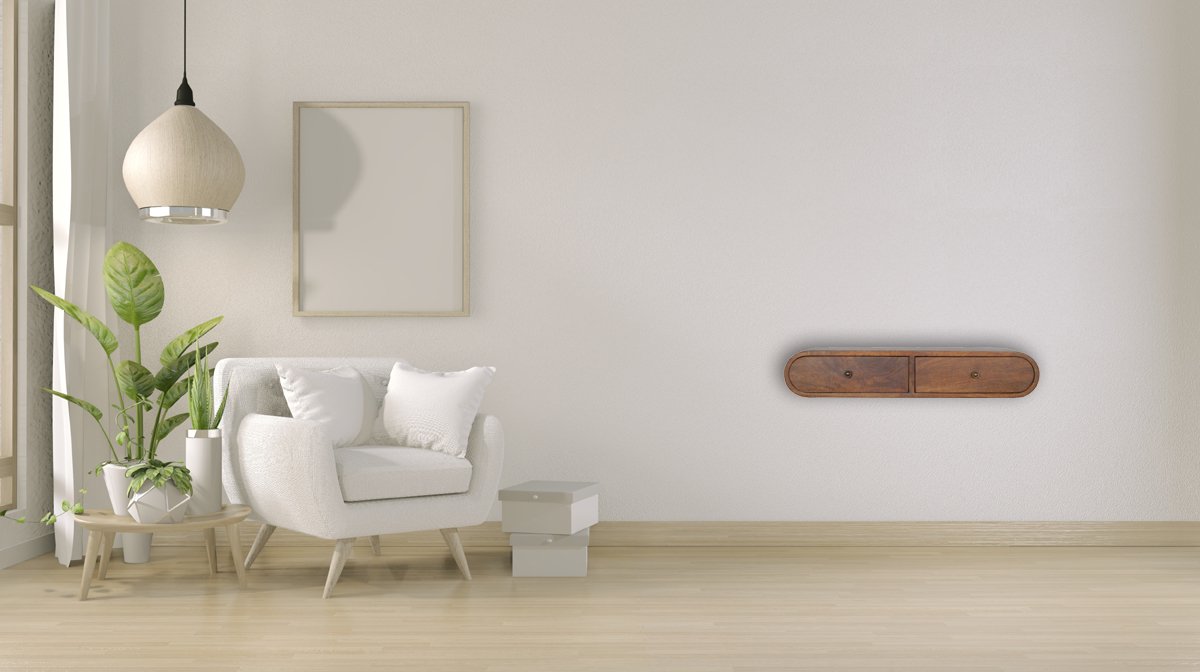 Floating Chestnut London Console