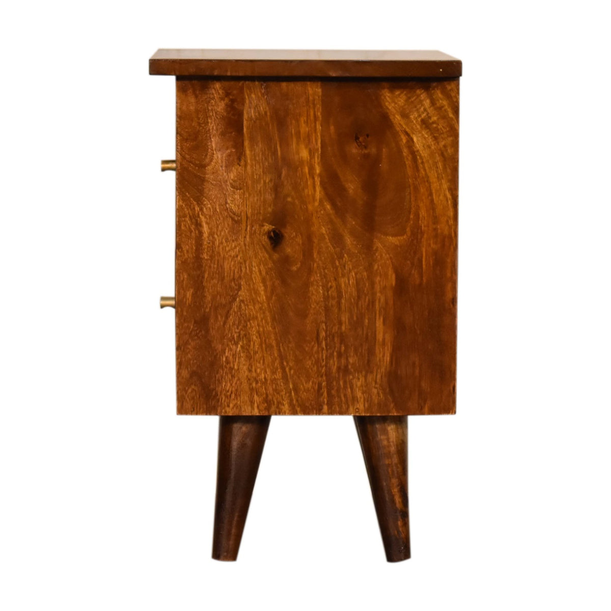 Chestnut Slimline Bedside
