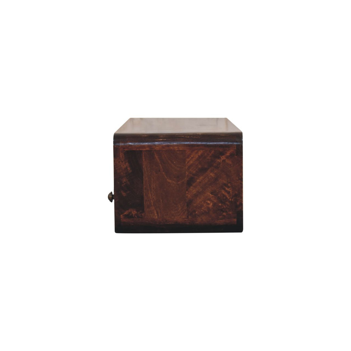 Floating California Walnut Open Console