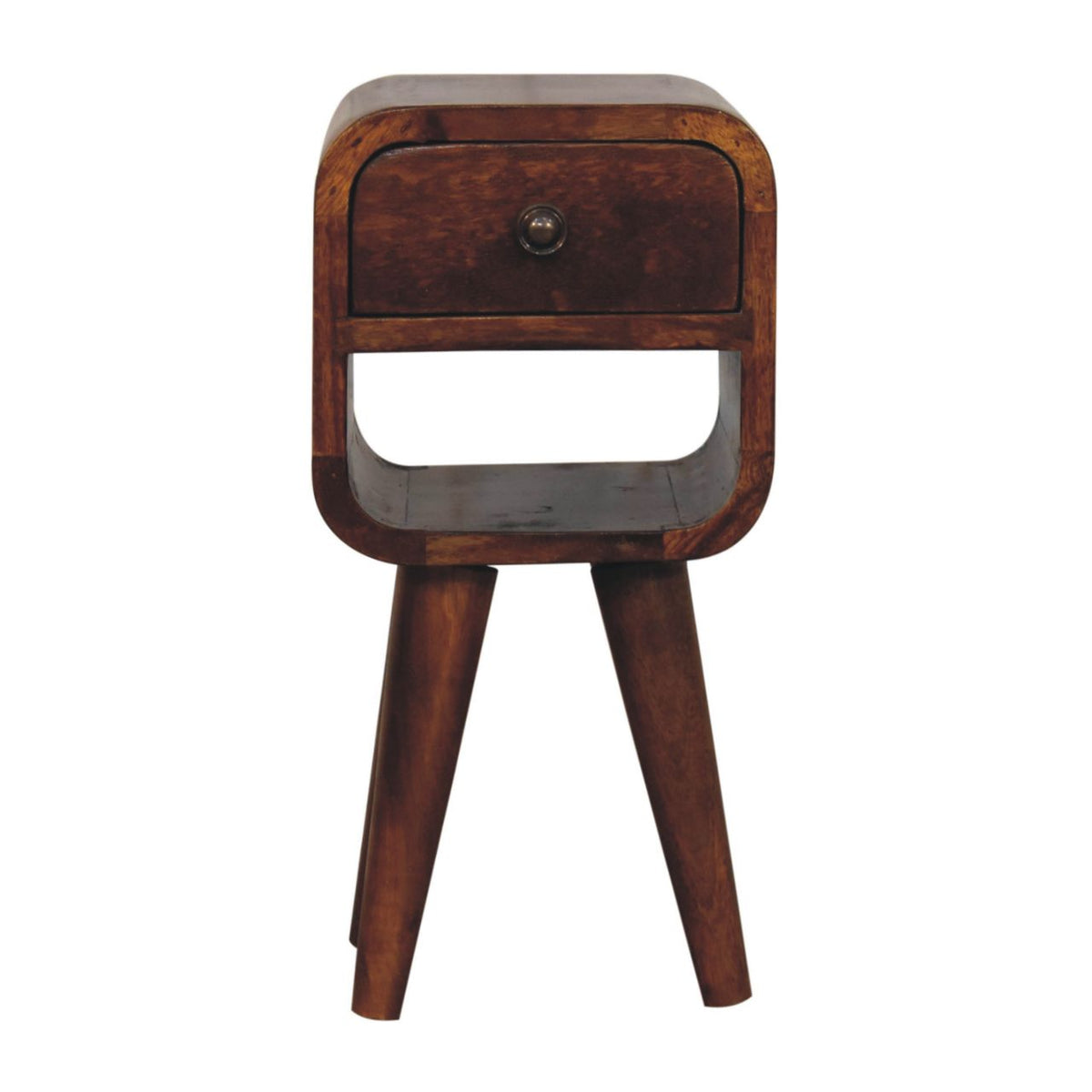 Extra-Mini Mango Wood Bedside Table