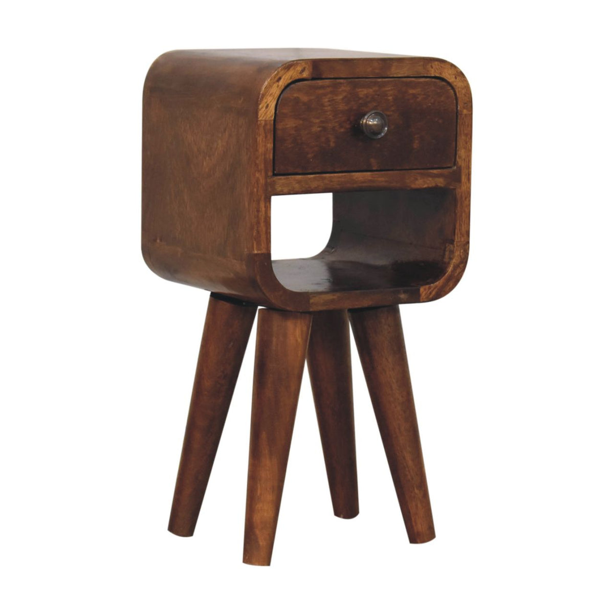 Extra-Mini Mango Wood Bedside Table