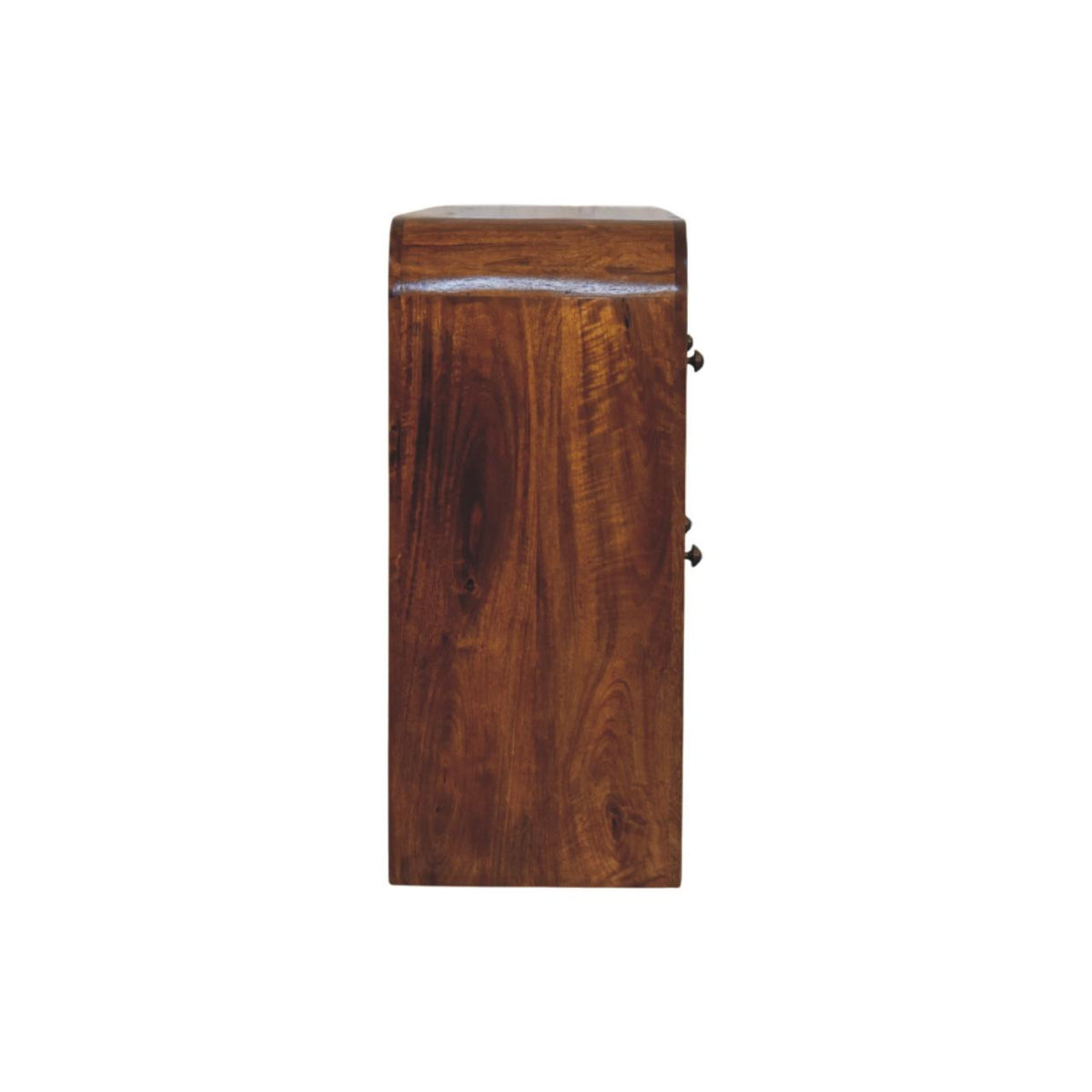 Darcy 3 over 3 Drawer Chest in Chestnut Finish