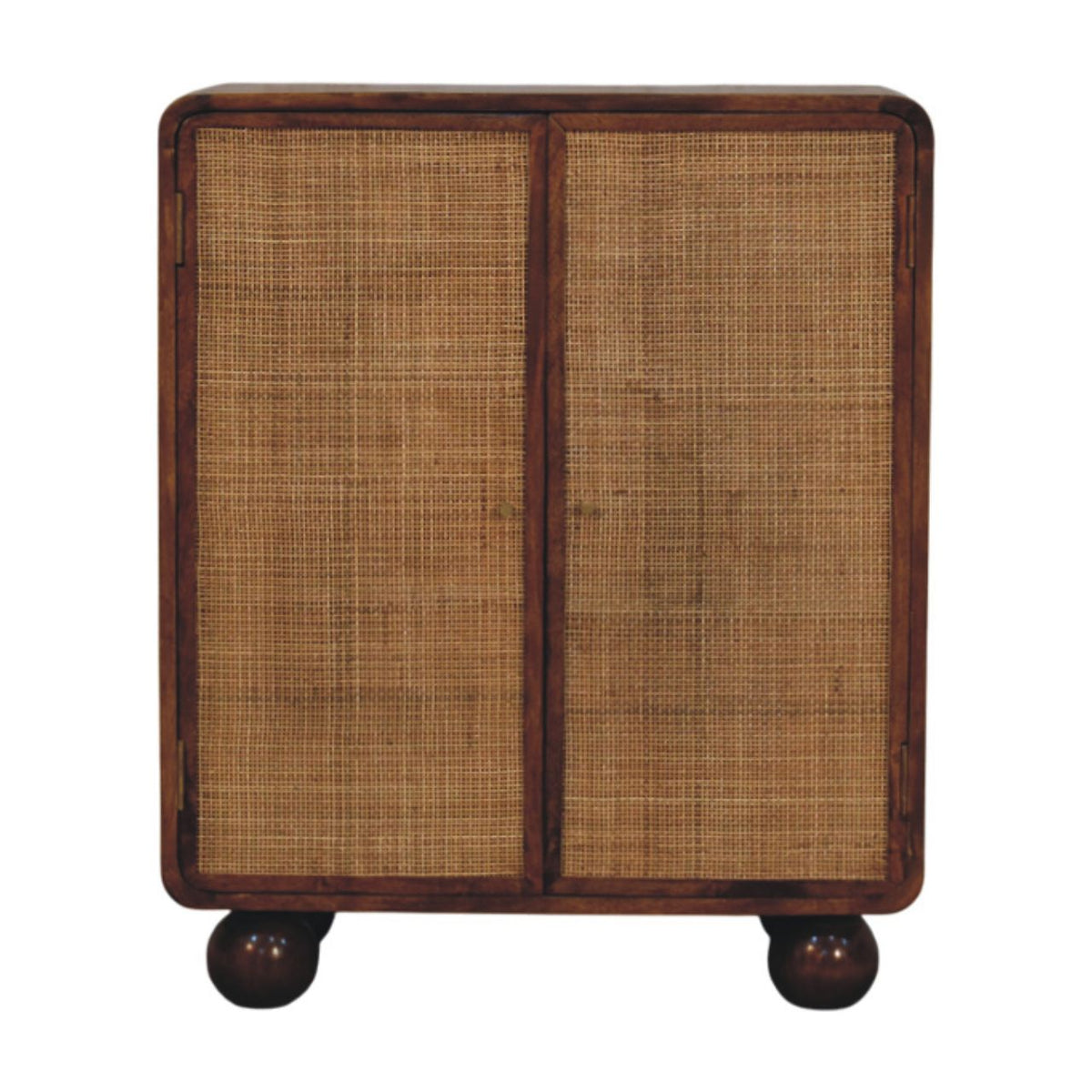 Larissa 2 Door Chestnut Cabinet