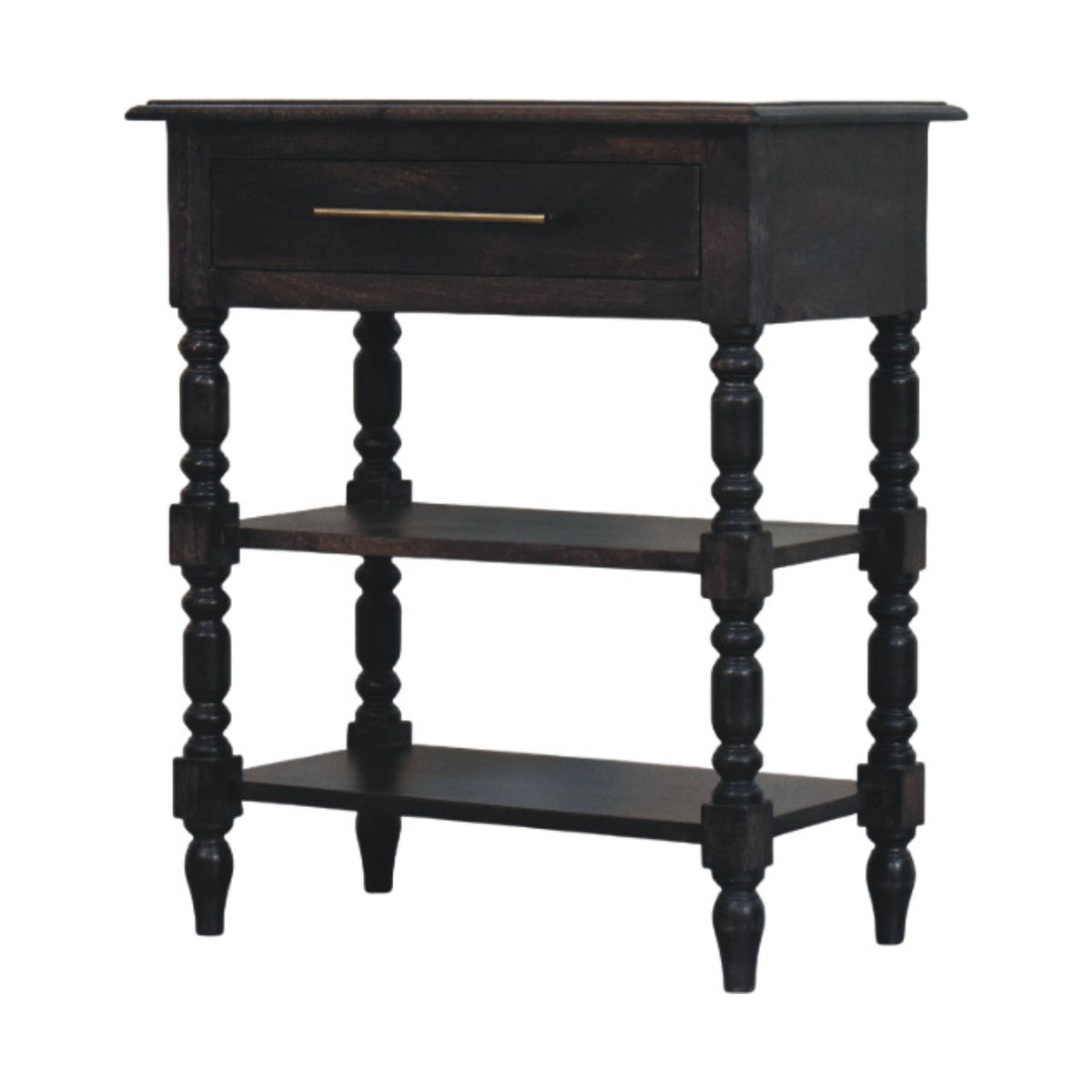Heritage Turned-Leg Side Table