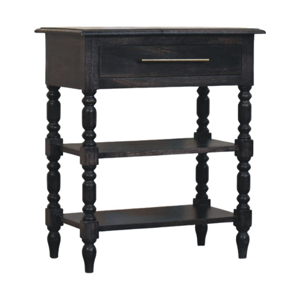 Heritage Turned-Leg Side Table