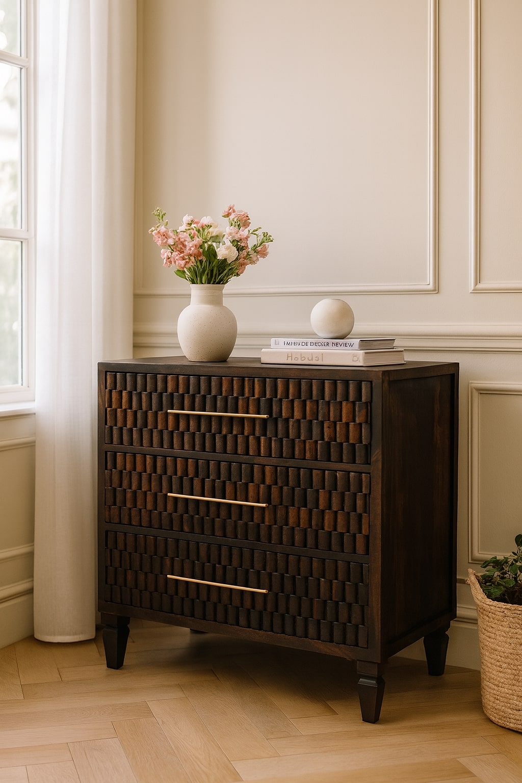 Cadiz Carved Drawer Chest