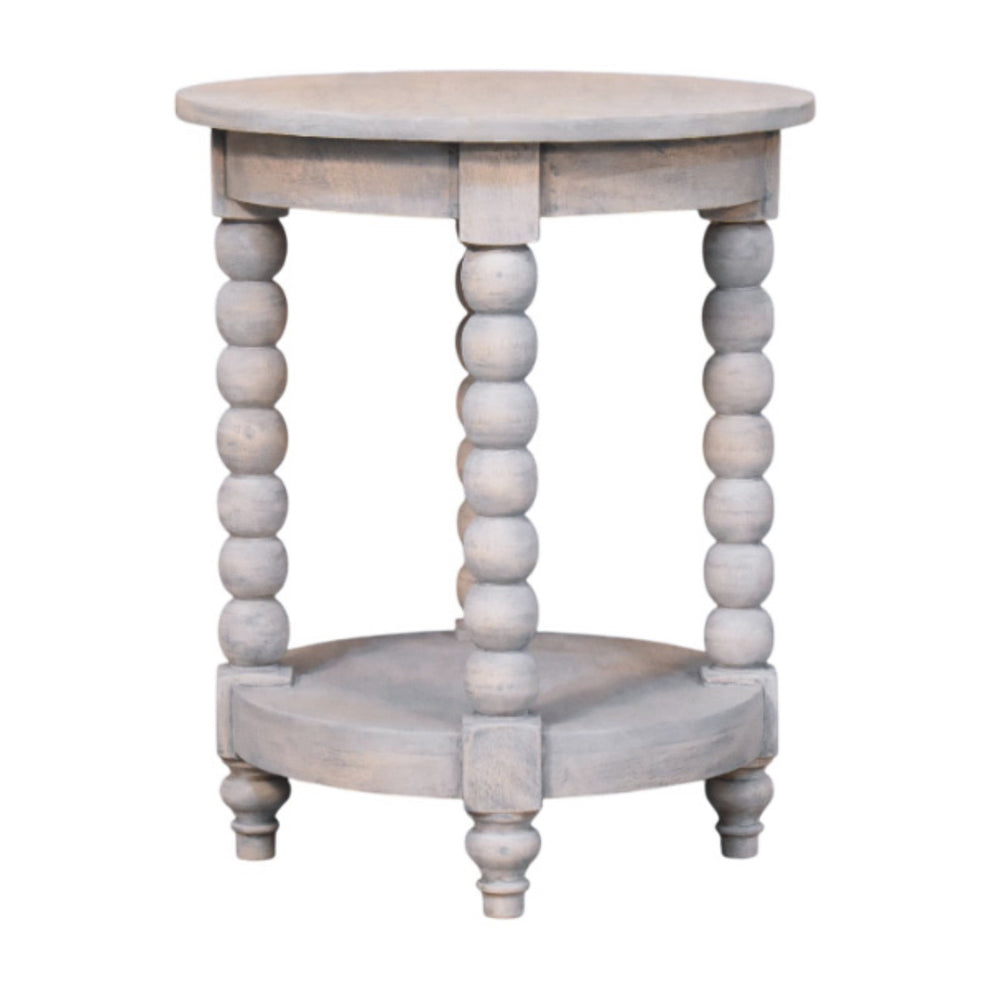 Spindle Washed Round Table