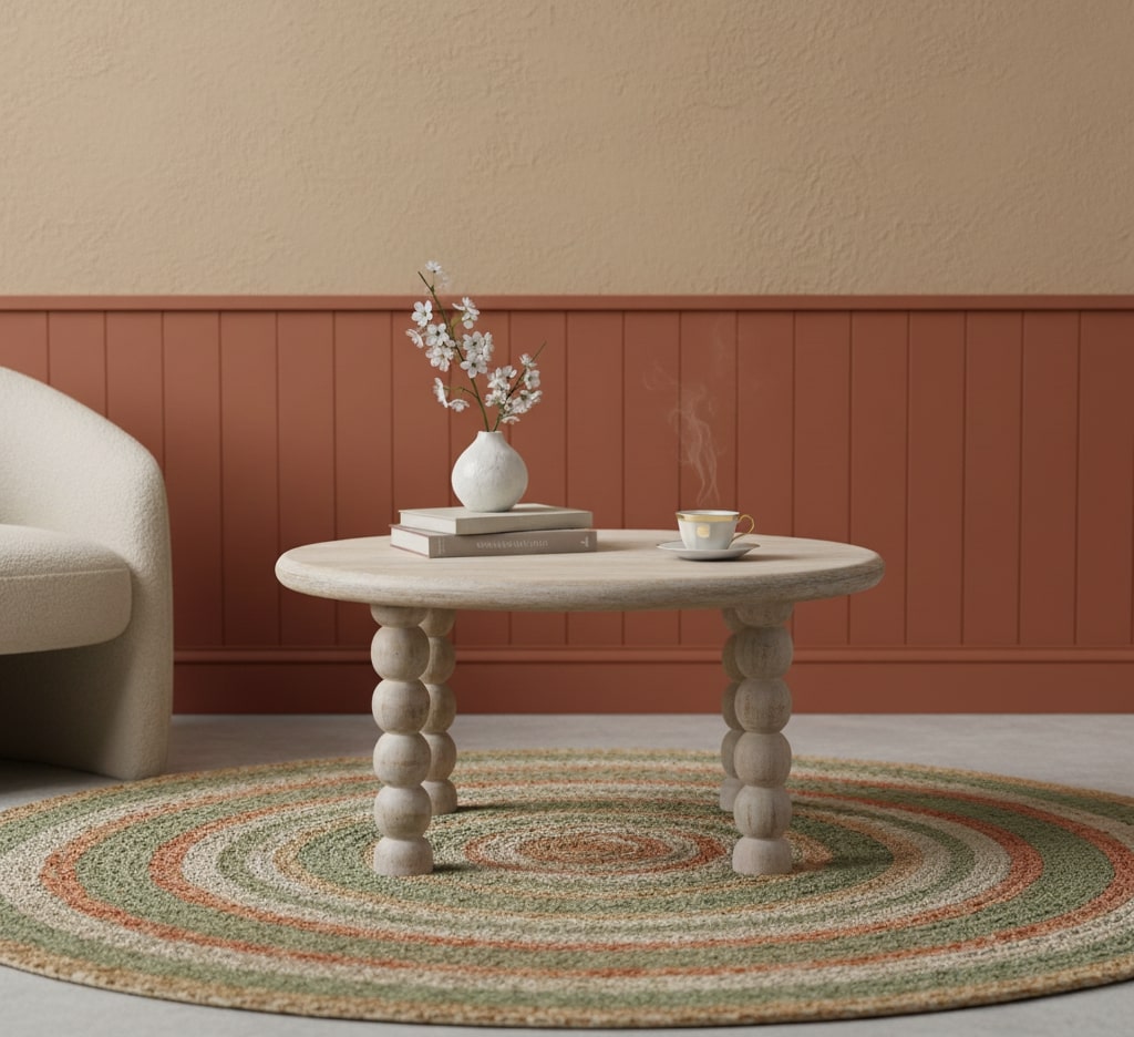 Spindle Salted Oak Coffee Table