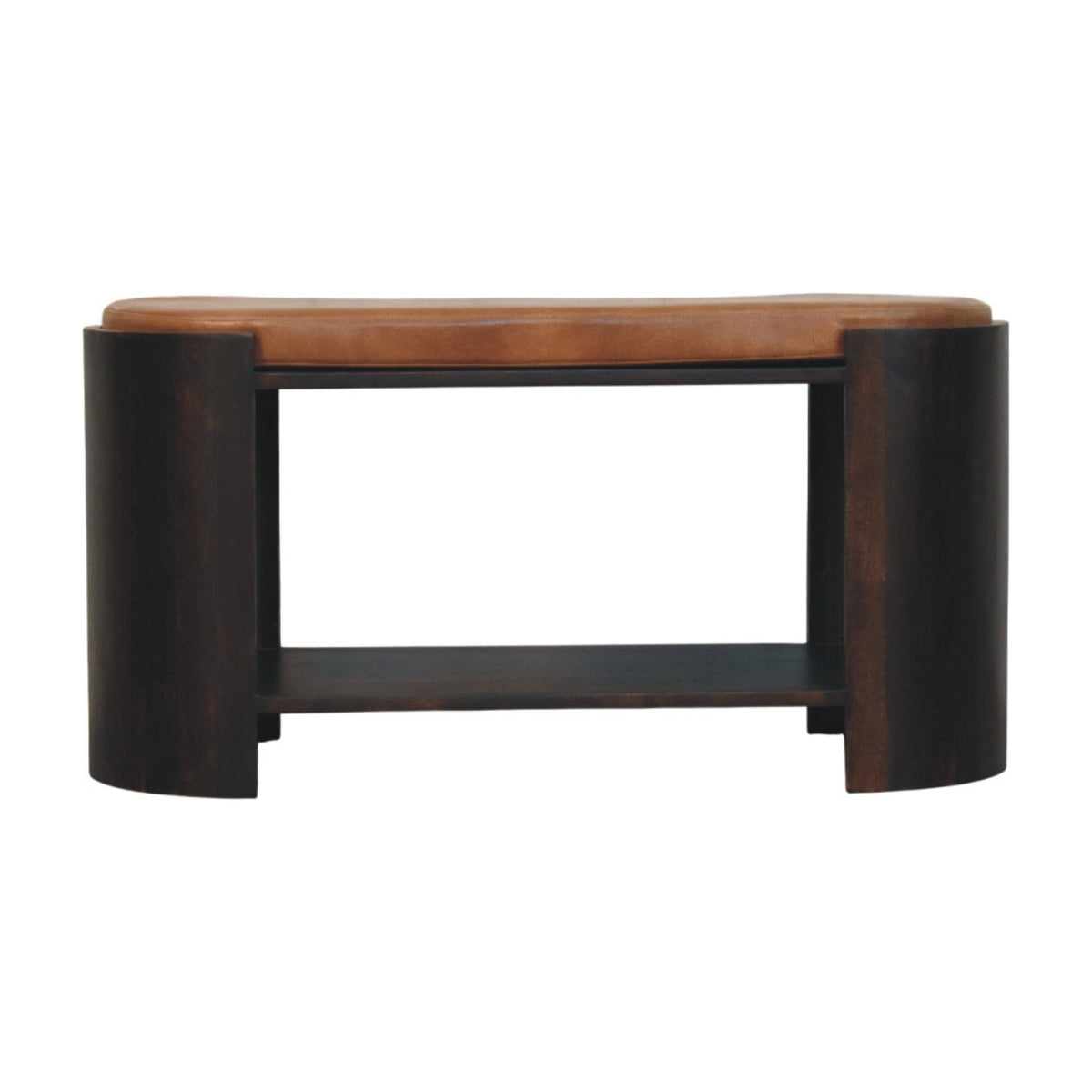 Valencia Leather Shoe Bench