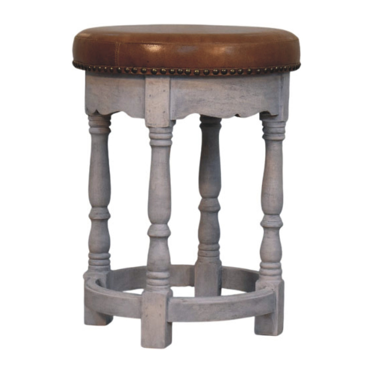 Rustic Charm Stool
