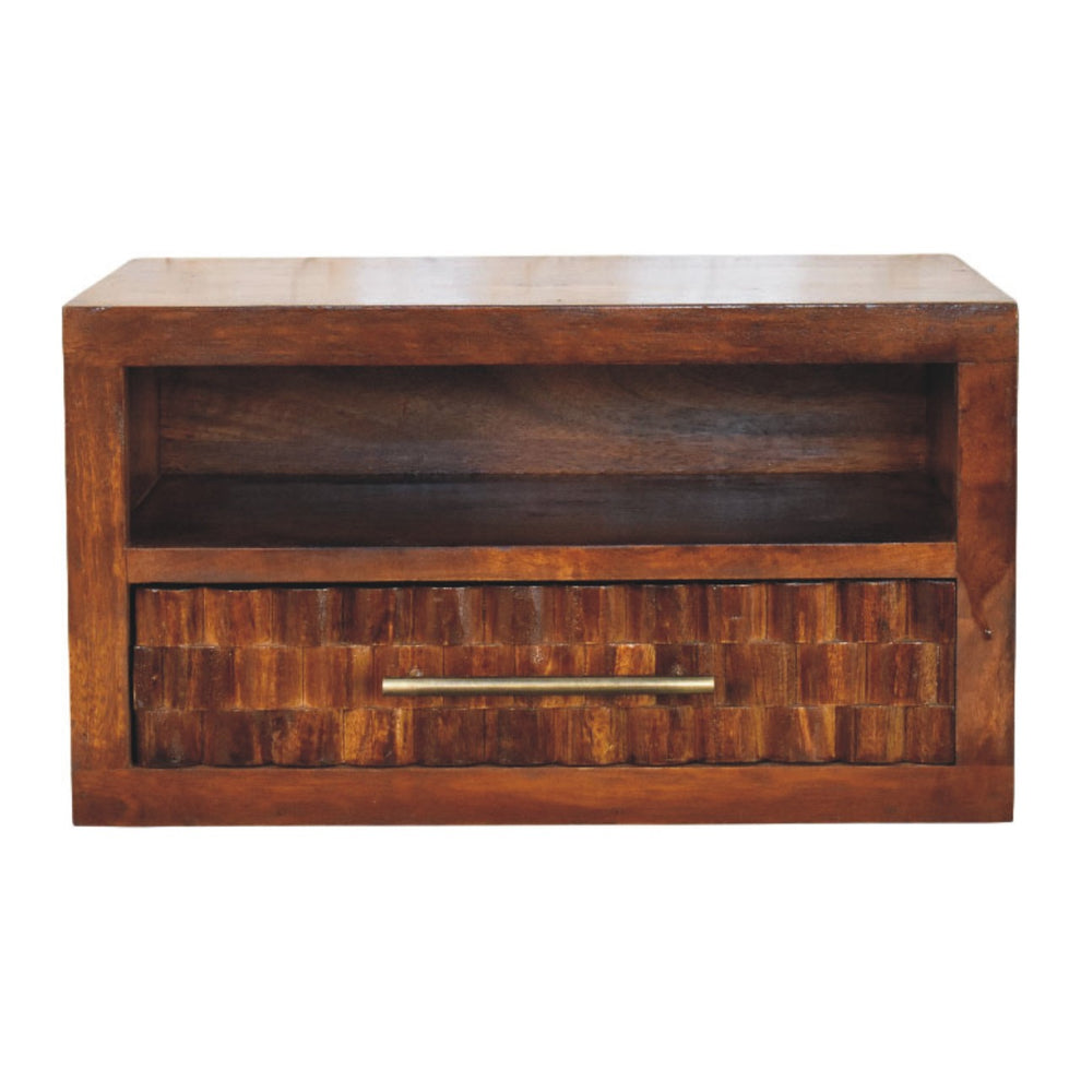 Cadiz Textured Bedside Table