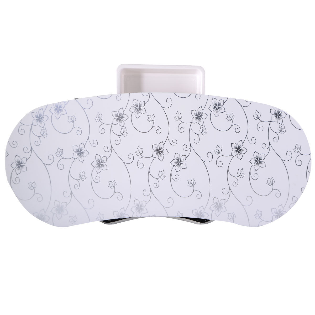 Foldable Portable Manicure Table with Drawer Casters and Cushion
