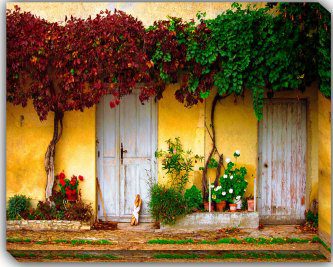 De La Boulangerie Outdoor Canvas Wall Art