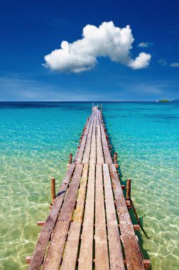 Walk On Water Outdoor Canvas Wall Art