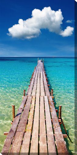 Walk On Water Outdoor Canvas Wall Art