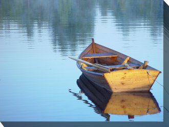 Calm Waters Outdoor Canvas Wall Art