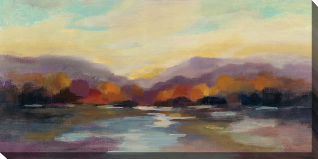 Autumn Glow Outdoor Canvas Wall Art