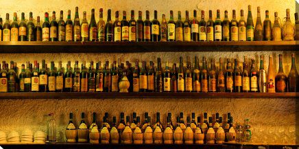 Trattoria Outdoor Canvas Wall Art