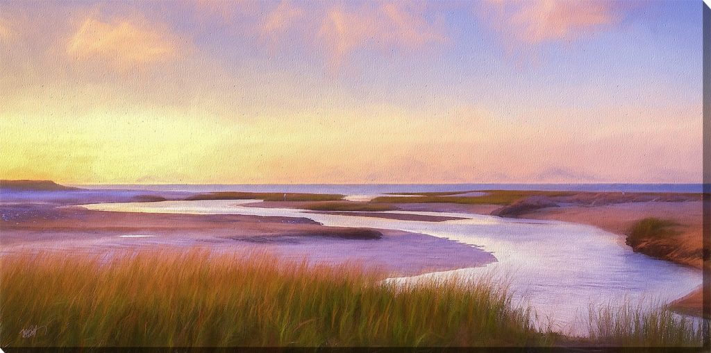 Breaking Dawn Outdoor Canvas Wall Art