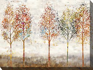 Young Forest Outdoor Canvas Wall Art