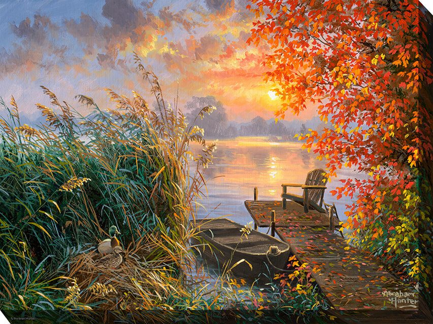 Fond Memories Outdoor Canvas Wall Art
