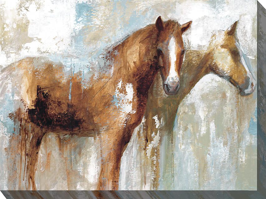 Unbridled Outdoor Canvas Wall Art
