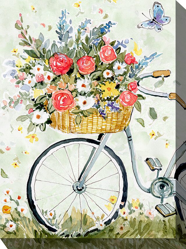 Special Delivery Outdoor Canvas Wall Art