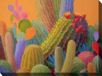 Desert Wealth Outdoor Canvas Wall Art