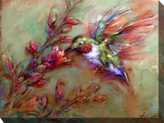 Ambrosia Outdoor Canvas Wall Art