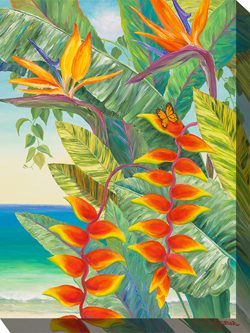 Hot Tropic 2 Outdoor Canvas Wall Art