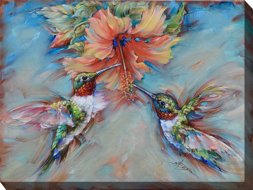 Sweet Harmony Outdoor Canvas Wall Art
