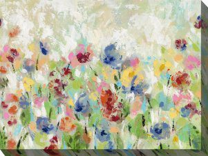 Spring Fling Outdoor Canvas Wall Art