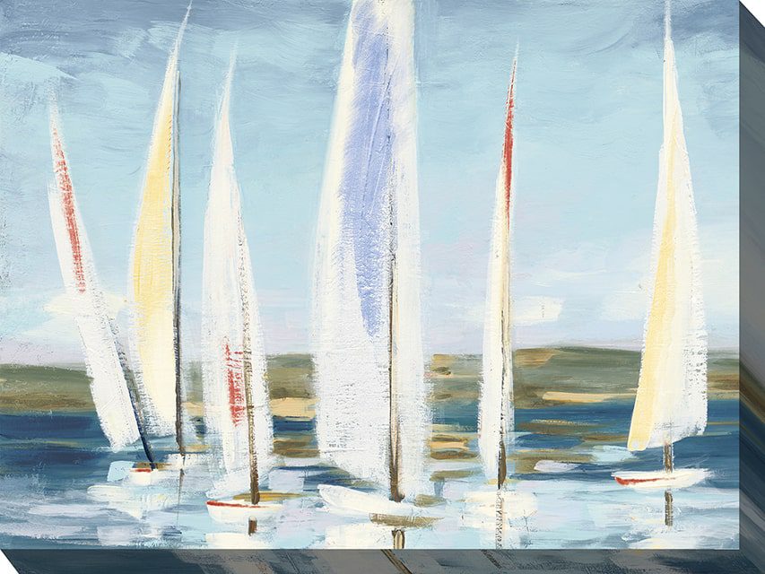 Wind In The Sails Outdoor Canvas Wall Art