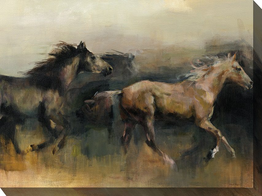 Free Rein Outdoor Canvas Wall Art