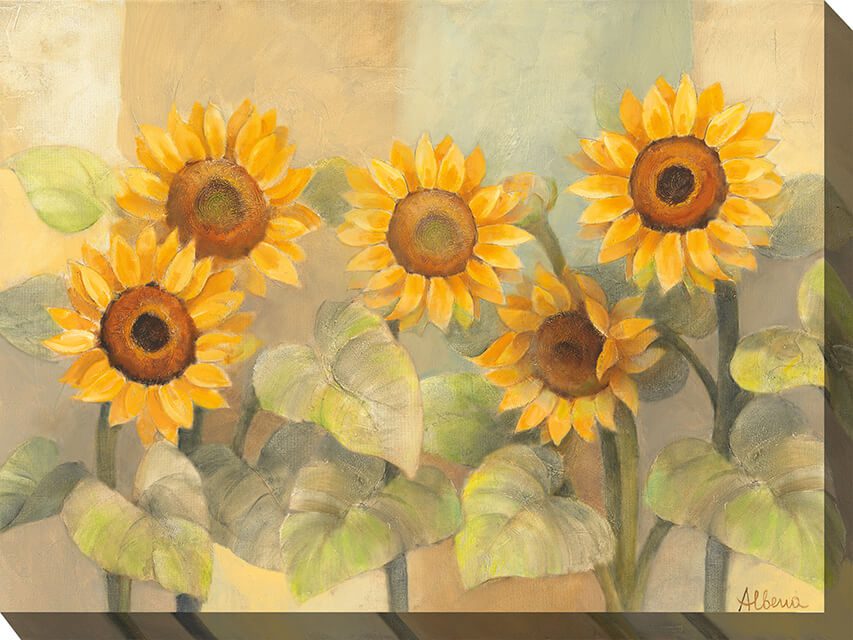 Sunshades Outdoor Canvas Wall Art