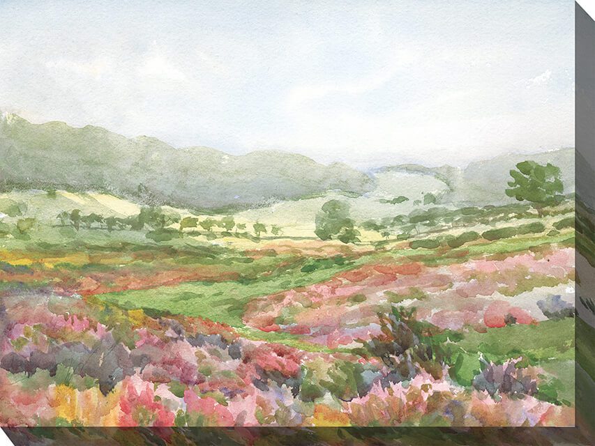 Misty Moors Outdoor Canvas Wall Art