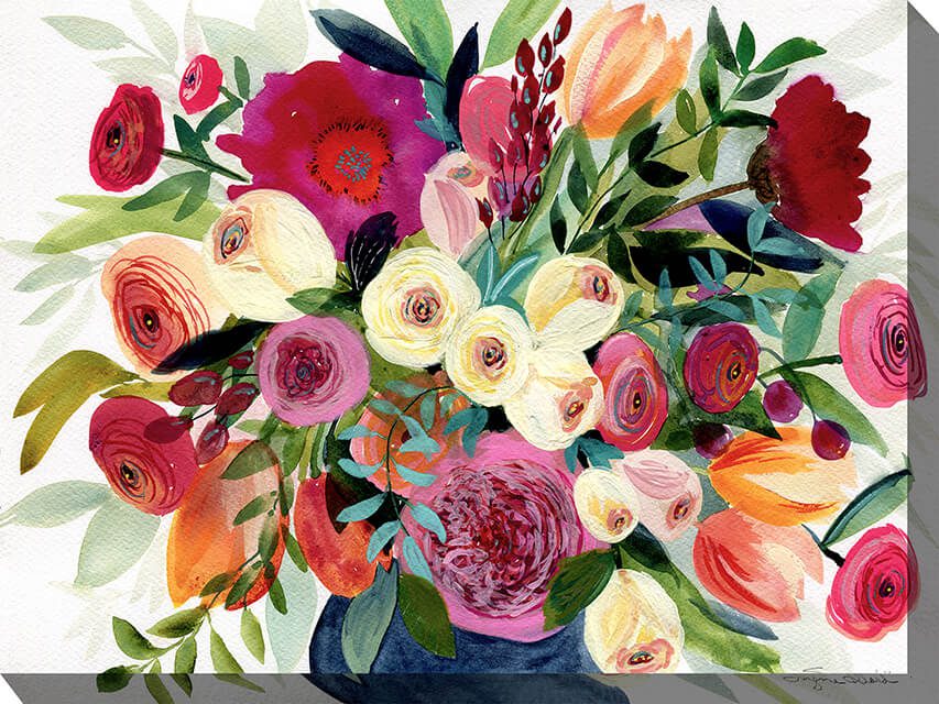 Morning Joy Outdoor Canvas Wall Art