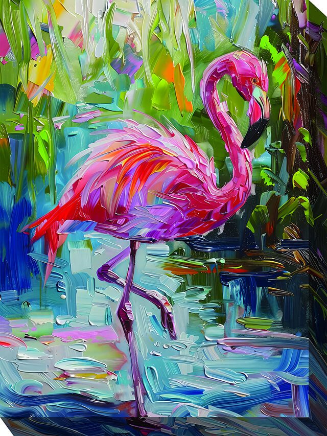 Pinky Outdoor Canvas Wall Art