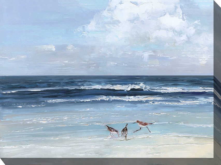 Beachcombers Outdoor Canvas Wall Art